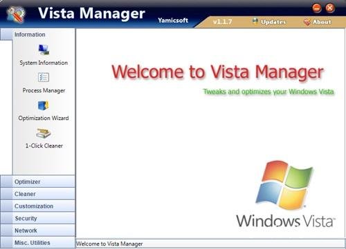   Vista Manager